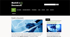 Desktop Screenshot of modellidocumenti.it